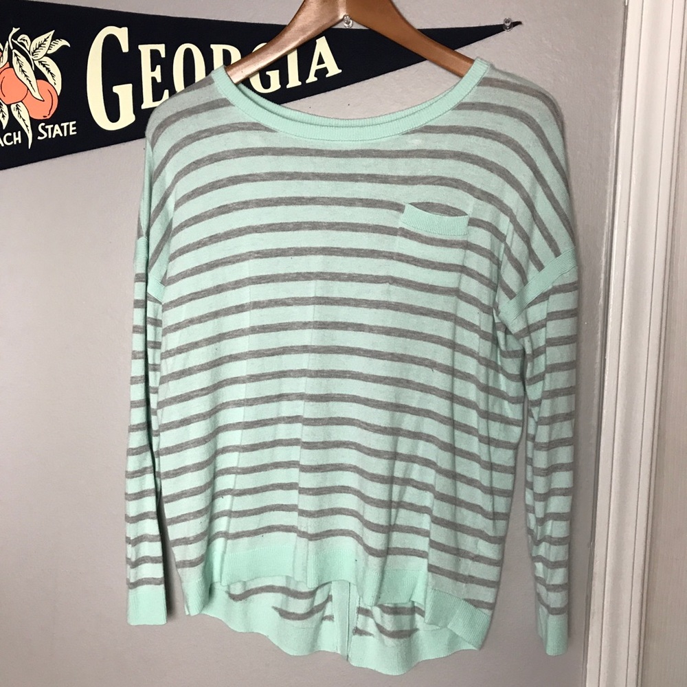 EUC Striped Cashmere blend sweater